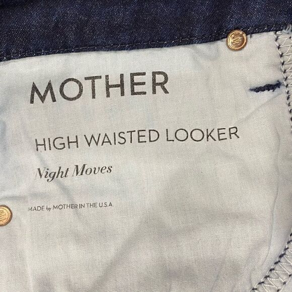 “Mother High Waisted Looker Stretch Jeans 28x30 Night Moves - EUC, Trendy!” - Picture 8 of 10